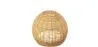 Lampa sufitowa z rattanu - lampa wisząca w stylu boho Bali - Paon image 7