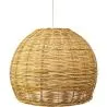 Lampa sufitowa z rattanu - lampa wisząca w stylu boho Bali - Paon image 7
