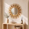 Lustro ścienne - Okrągły wzór Boho Bali (60 cm) - Miu image 7