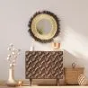 Lustro ścienne - Okrągły wzór Boho Bali Bali (60 cm) - Bioe image 7