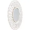 Lustro ścienne - Okrągły wzór Boho Bali White (60 cm) - Lenai image 7
