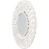 Lustro ścienne - Okrągły wzór Boho Bali White (60 cm) - Lenai image 7