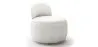 Fotel Modern Design - tapicerowany tkaniną bouclé - Melanie image 7