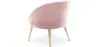 Designerski fotel - tapicerowany aksamitem - Pimba image 7