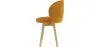 Designerski fotel - tapicerowany aksamitem - Yuna image 7
