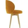 Designerski fotel - tapicerowany aksamitem - Yuna image 7