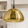 Lampa sufitowa w kształcie kulki - lampa wisząca z chromowanym metalem - 18 cm - Nullify image 7
