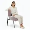 Fotel tapicerowany aksamitem - Jerna image 7