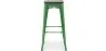 Stołek barowy - Industrial Design - Wood & Steel - 76 cm - New Edition- Stylix image 7