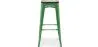 Stołek barowy - Industrial Design - Wood & Steel - 76 cm - New Edition- Stylix image 7