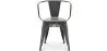 Krzesło do jadalni z podłokietnikami - Industrial Design - Steel - New Edition - Stylix image 7