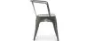 Krzesło do jadalni z podłokietnikami - Industrial Design - Steel - New Edition - Stylix image 7