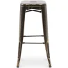 Hoker – Styl industrialny – Stal – 76 cm – Stylix image 7