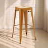 Stołek barowy - Industrial Design - 76cm - New Edition- Stylix image 7