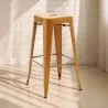 Stołek barowy - Industrial Design - 76cm - New Edition- Stylix image 7
