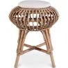 Rattanowy stołek barowy - Styl Boho Bali - Lera image 7