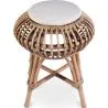 Rattanowy stołek barowy - Styl Boho Bali - Lera image 7