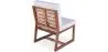 Drewniany fotel do salonu - Boho Bali Design Chair - Glan image 7