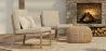 Drewniany fotel do salonu - Boho Bali Design Chair - Glan image 7