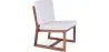 Drewniany fotel do salonu - Boho Bali Design Chair - Glan image 7
