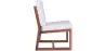 Drewniany fotel do salonu - Boho Bali Design Chair - Glan image 7