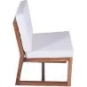 Drewniany fotel do salonu - Boho Bali Design Chair - Glan image 7