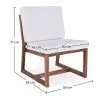 Drewniany fotel do salonu - Boho Bali Design Chair - Glan image 7