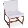 Drewniany fotel do salonu - Boho Bali Design Chair - Glan image 7