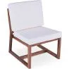 Drewniany fotel do salonu - Boho Bali Design Chair - Glan image 7