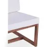 Drewniany fotel do salonu - Boho Bali Design Chair - Glan image 7