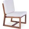Drewniany fotel do salonu - Boho Bali Design Chair - Glan image 7
