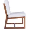 Drewniany fotel do salonu - Boho Bali Design Chair - Glan image 7
