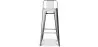Stołek barowy z oparciem - Industrial Design - 76cm - New Edition - Stylix image 7