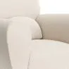 Fotel z podłokietnikami - tapicerowany tkaniną bouclé - Belise image 7