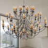Lampa sufitowa - Żyrandol - Kinkiet - Duża - Bella image 7