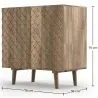 Naturalny drewniany kredens - design Boho Bali - Scarp image 7
