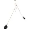 Lampa sufitowa z lampką biurkową - Lampa wisząca - 2 ramiona - Pats image 7