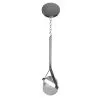 Lampa sufitowa - Lampa wisząca - Skóra i szkło - Bim image 7
