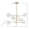 Lampa sufitowa kule - Lampa wisząca w stylu designerskim - Blun image 7