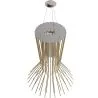 Złota lampa sufitowa - Lampa wisząca z designem - Madison image 7