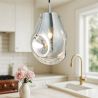 Lampa sufitowa ze szkła - Kinkiet - Projekt lampy - Vera image 7