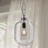 Lampa sufitowa z kryształu - lampa wisząca w stylu projektowym - Grau image 7