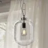 Lampa sufitowa z kryształu - lampa wisząca w stylu projektowym - Grau image 7