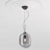 Lampa sufitowa z kryształu - lampa wisząca w stylu projektowym - Grau image 7