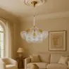Lampa sufitowa z kryształowymi kulkami - Lampa wisząca w stylu nowoczesnym - 12 kul - Glaub image 7