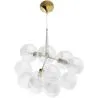 Lampa sufitowa z kryształowymi kulkami - Lampa wisząca w stylu nowoczesnym - Glaub image 7