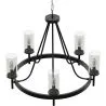 Lampa sufitowa - Lampa wisząca - Świecznik - Loney image 7