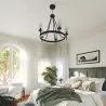 Lampa sufitowa - Lampa wisząca - Świecznik - Loney image 7