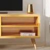 Drewniany stojak na telewizor - skandynawski design - Lenark image 7