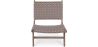 Fotel Salonowy - Fotel Boho Bali Design - Drewno i Skóra - Recia image 7